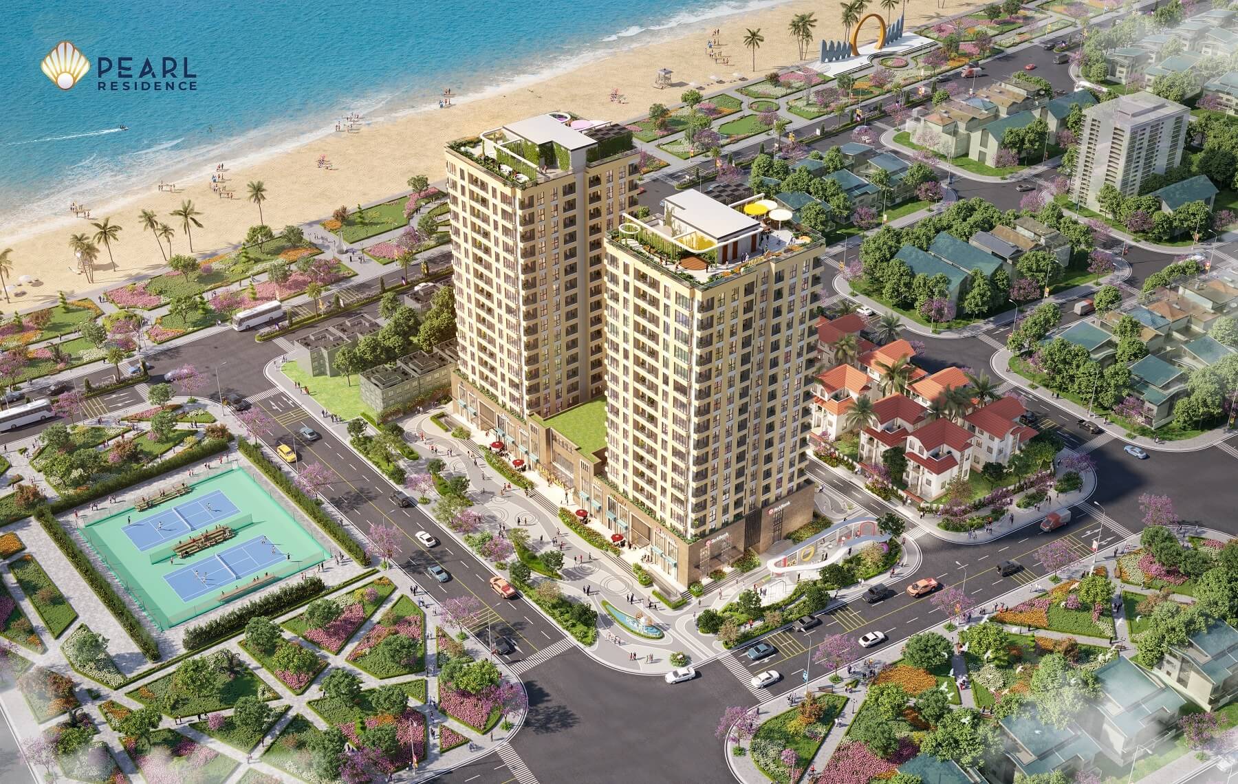 Chung cư Pearl Residence BRG Cửa Lò